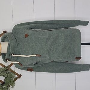 Naketano Hoodie Green Size Small